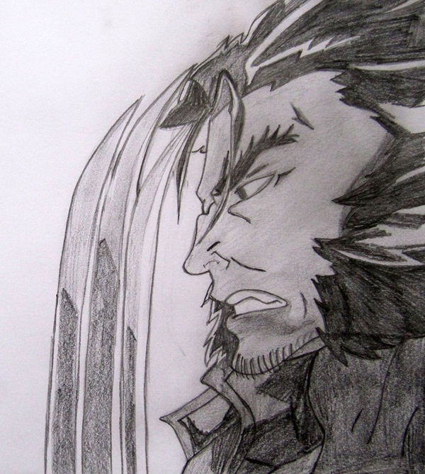 wolverine cartoon character sketches9