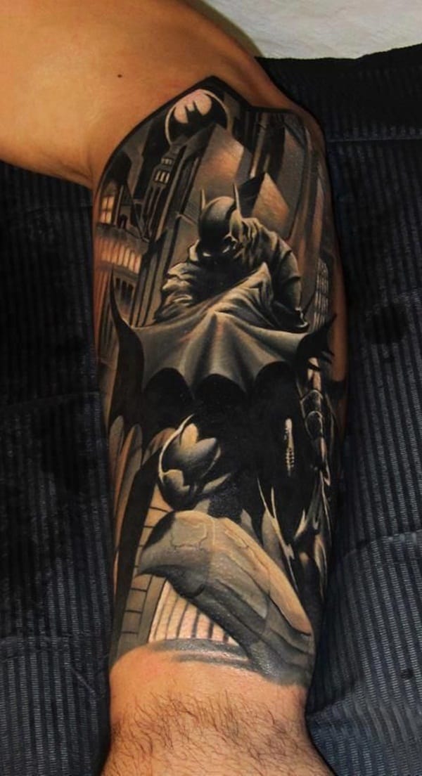 35 Batman Tattoo designs for Men and Women