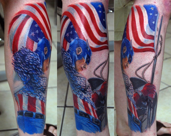 captain america tattoo designs for men and women1 (15)