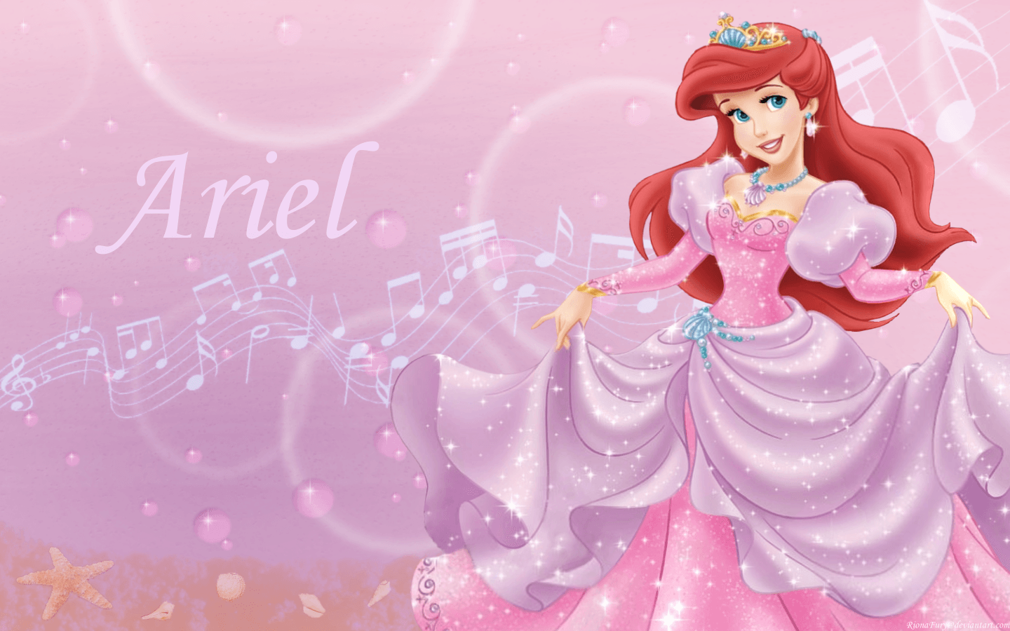 40 Cute Little Mermaid Wallpaper for Desktop