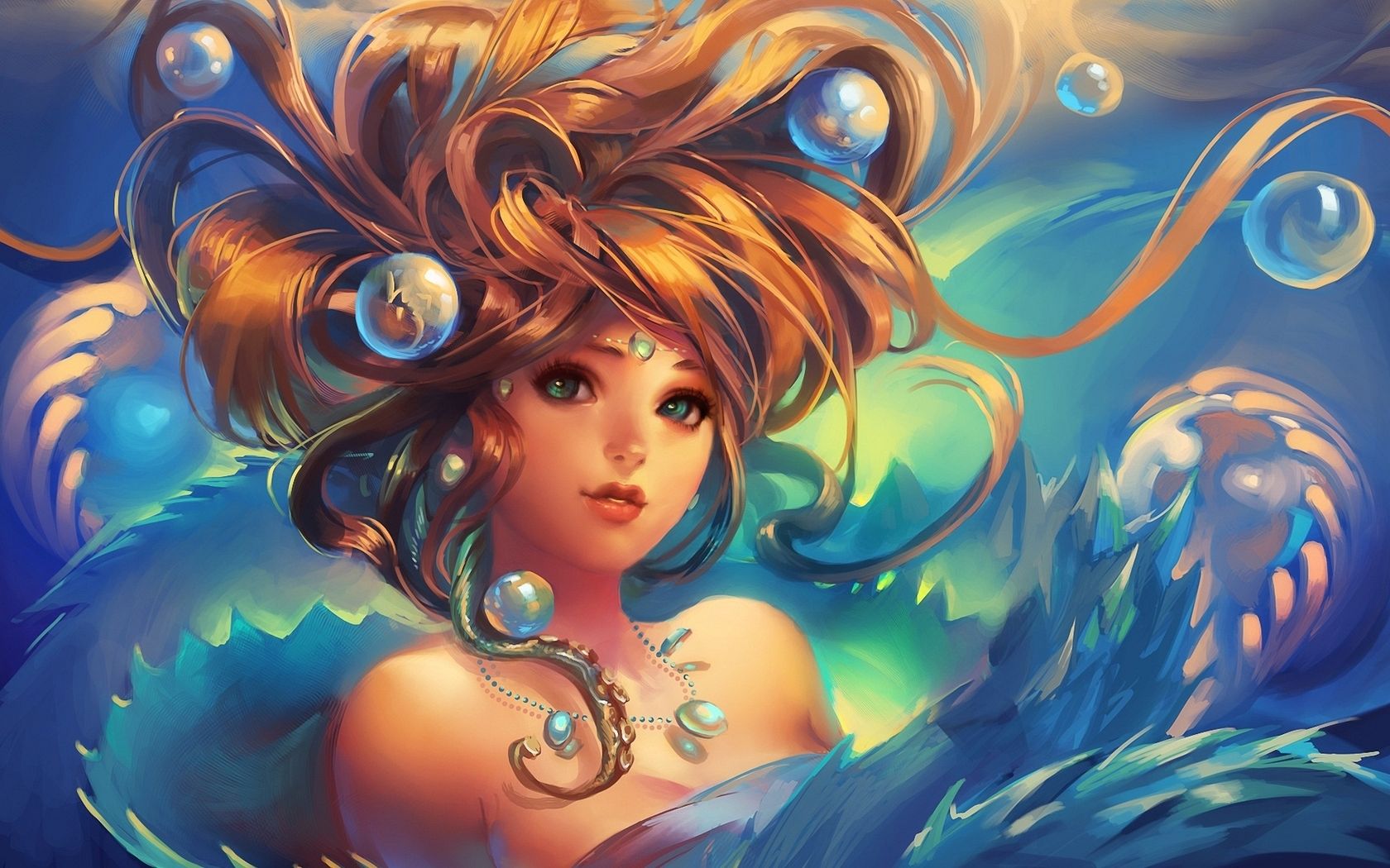 Cute Little Mermaid Wallpaper for Desktop (24)