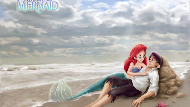 Cute Little Mermaid Wallpaper for Desktop (29) - Cartoon District