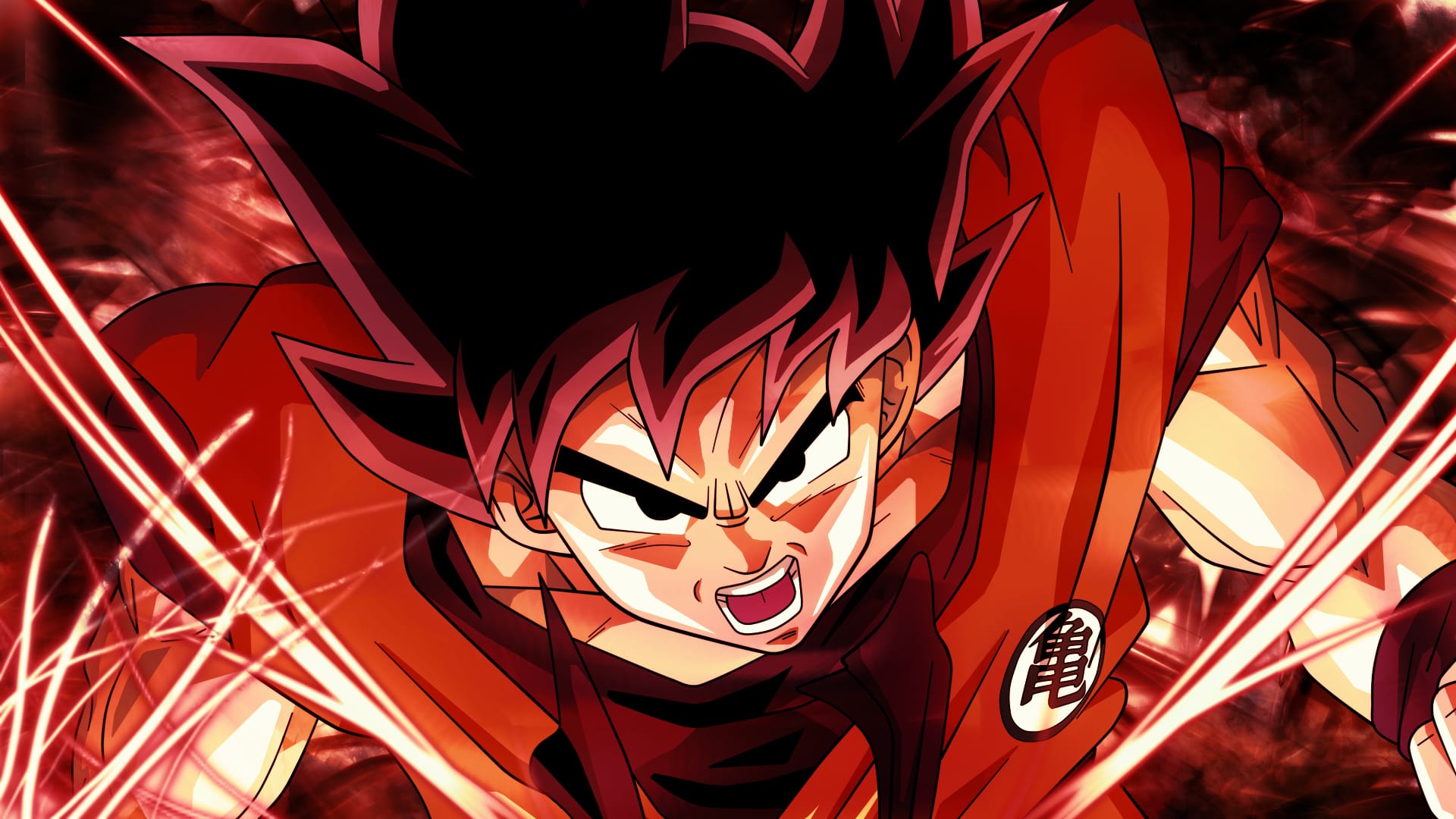 Goku Kaioken  Anime dragon ball goku, Anime dragon ball super, Anime  dragon ball