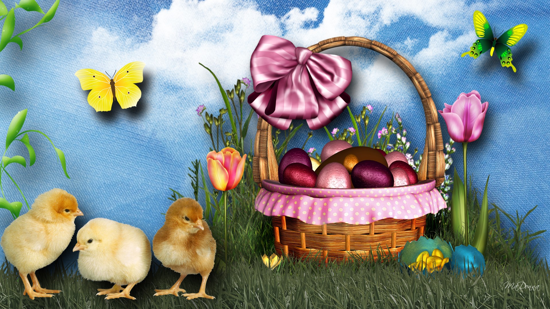 Happy Easter Desktop Wallpaper HD (24)