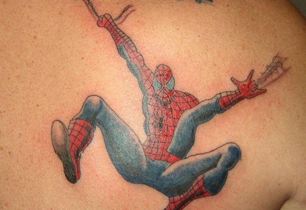 Best Free Spiderman Tattoo designs and Ideas22-022