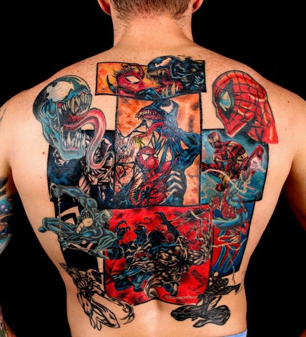 50 Best Free Spiderman Tattoo designs and Ideas