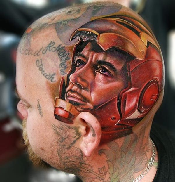 ironman tattoo marvel