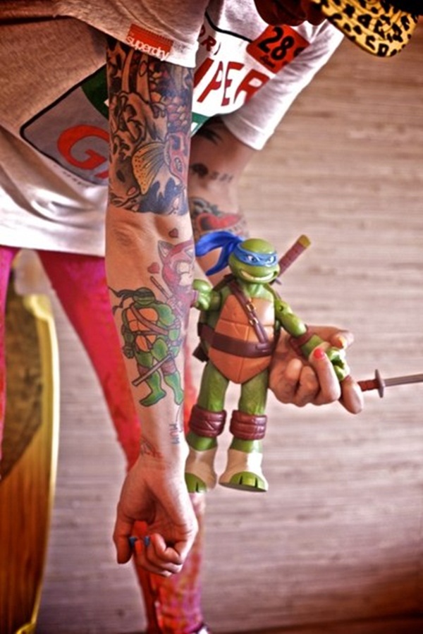 Ninja Turtle Tattoos Designs and Ideas2-002