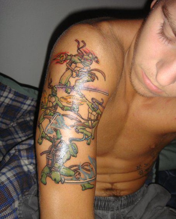 Ninja Turtle Tattoos Designs and Ideas32-032