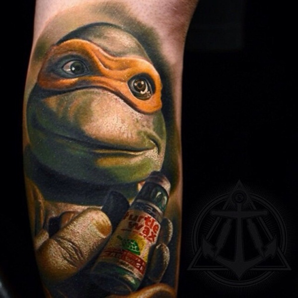 Ninja Turtle Tattoos Designs and Ideas4-004
