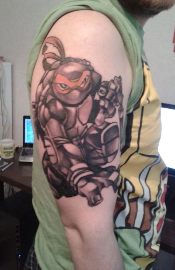 50 Ninja Turtle Tattoos Designs and Ideas