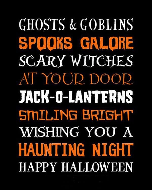 50 Funny Happy Halloween Quotes for Halloween Cards