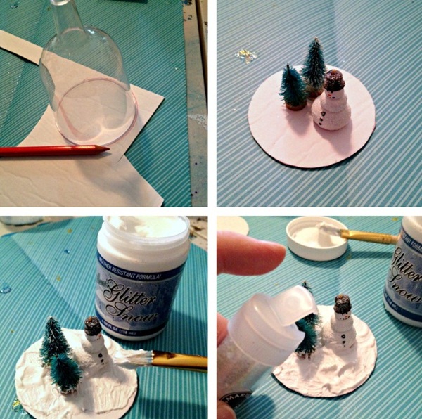 DIY Christmas Snow Globe Ideas for Kids15