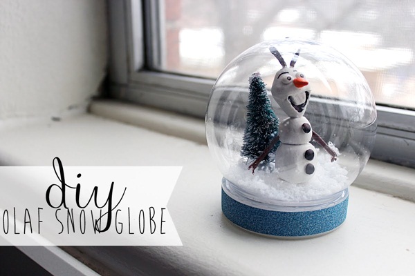 DIY Christmas Snow Globe Ideas for Kids27