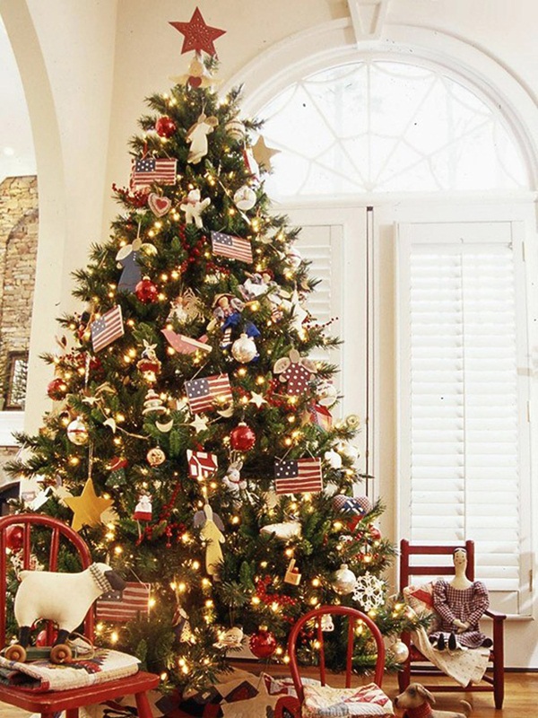 Easy Christmas tree decorating ideas12