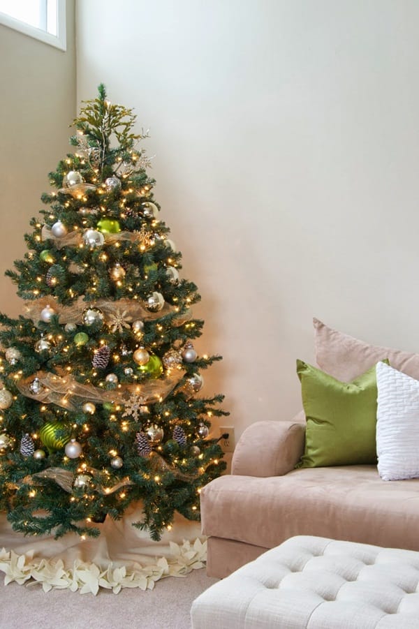 40 Easy Christmas tree decorating ideas