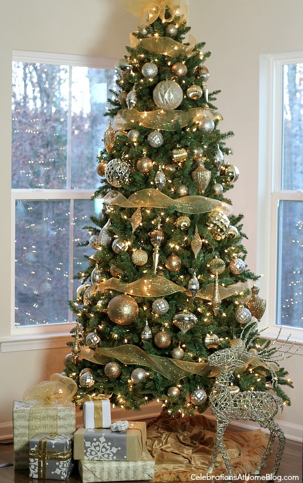 Easy Christmas tree decorating ideas8