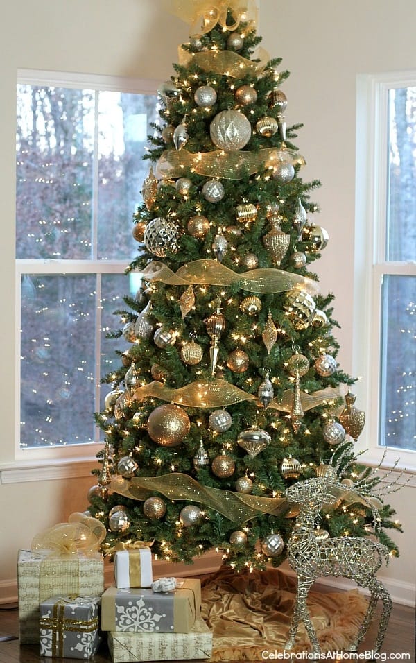 40 Easy Christmas tree decorating ideas