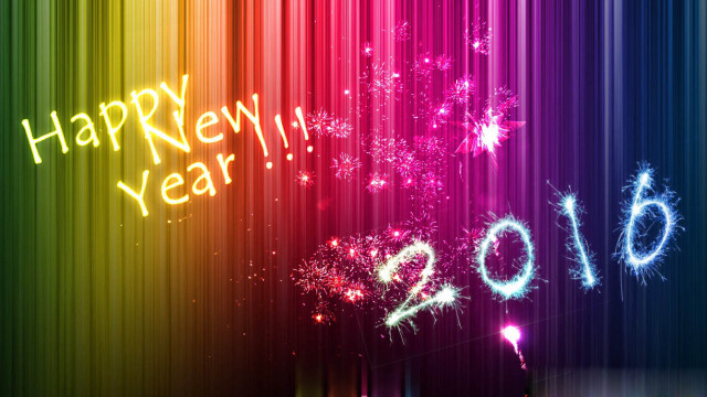 Happy New Year 2016 Wallpaper Free Download (21) - Cartoon District