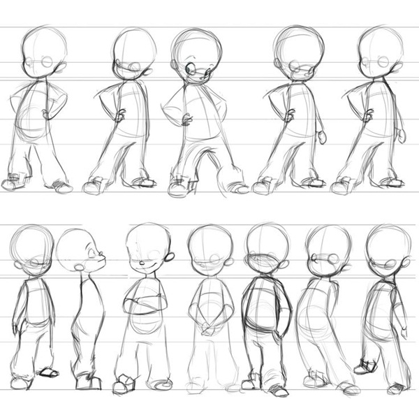 How to Draw Anime Characters Step by Step (30 Examples)