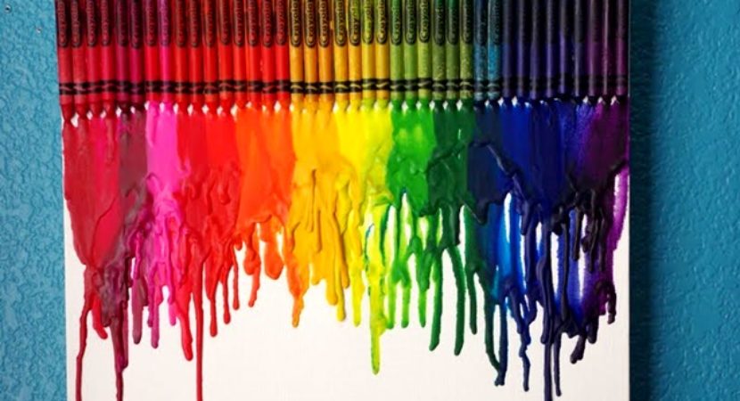 42 Diy Melted Crayon Art Ideas On Canvas