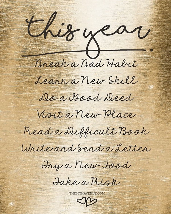 40 Inspirational New Year Quotes For Your Resolutions In 2018