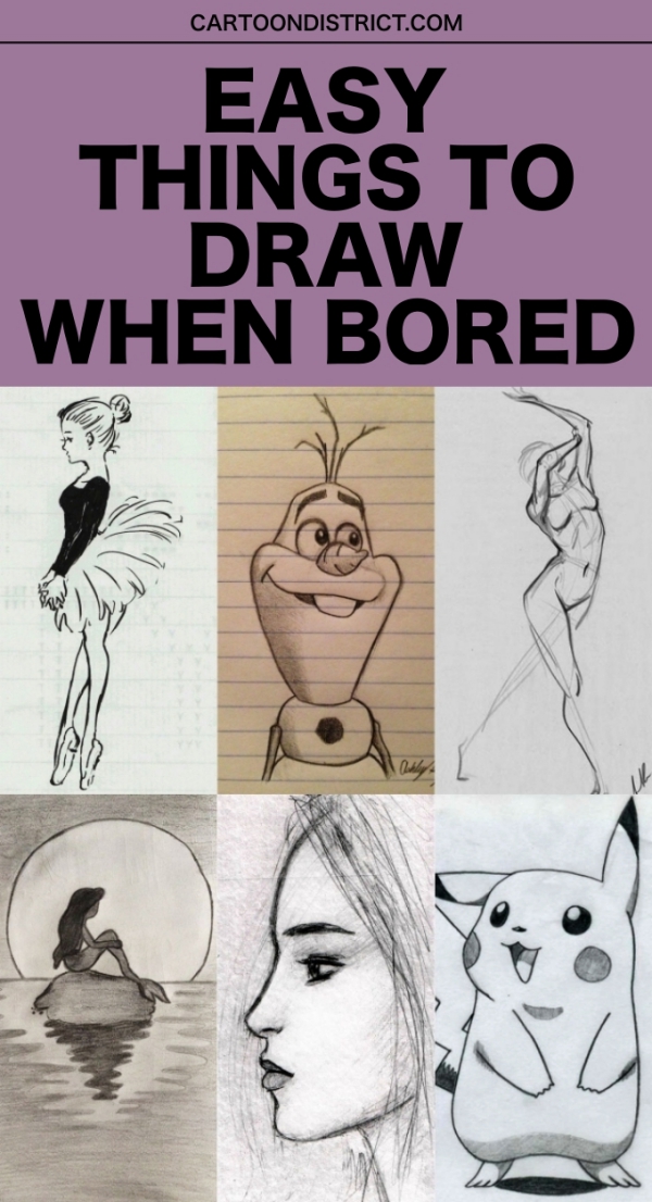 120 Cool And Easy Things To Draw When Bored In 2022 Step By Step 