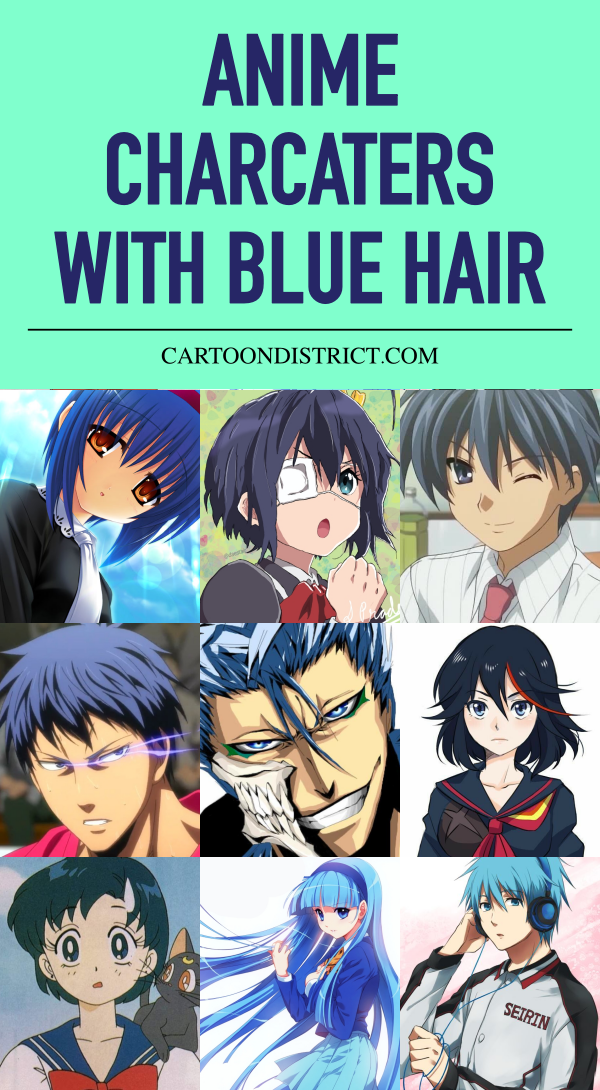 35 Famous Anime Characters With Blue Hair Names And Pictures 1217